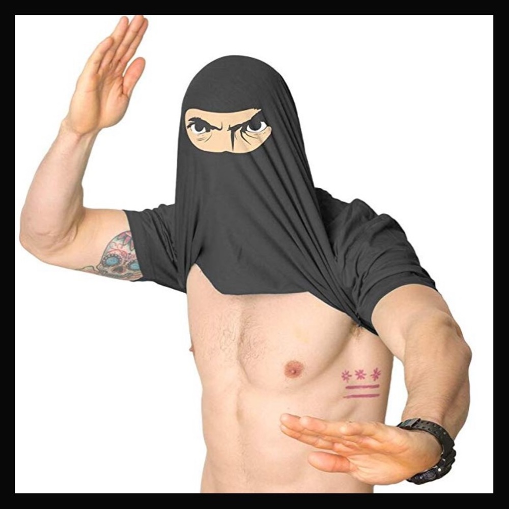ASK ME ABOUT MY NINJA DISGUISE T-SHIRT!